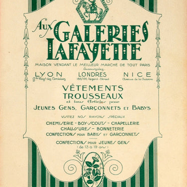 Galeries Lafayette La Taille Remonte Child Beatrice Mallet