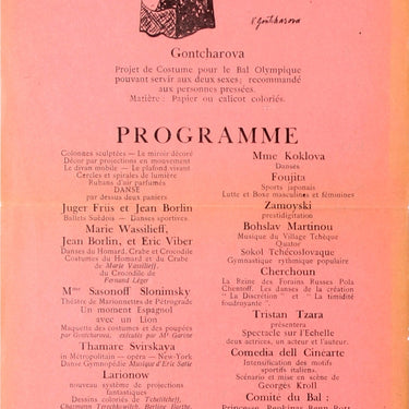 Bal Olympique (Pink) Russian Avant Garde