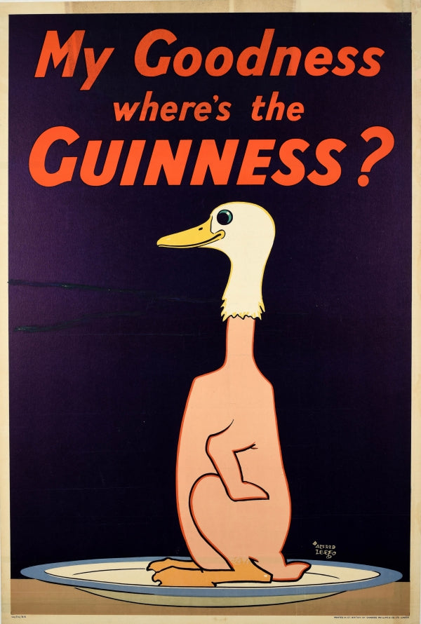 GUINNESS - MIA BONTÀ - POSTER PUBBLICITARIO VINTAGE 24x36 - 36703 - Foto 11