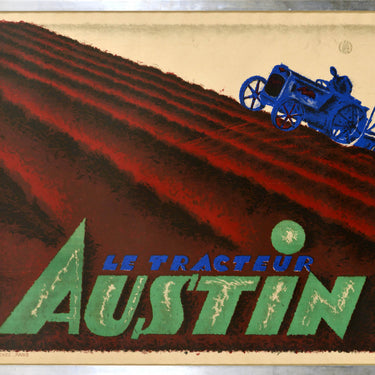 Le Tracteur Austin Tractor Charles Loupot