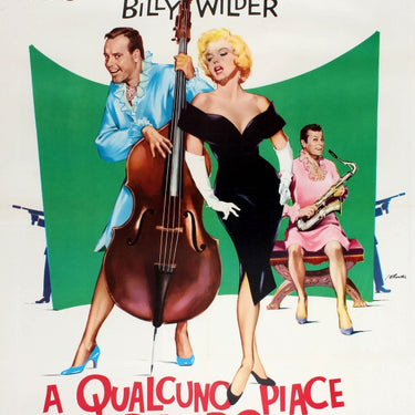 Some Like It Hot Marilyn Monroe Italian Release