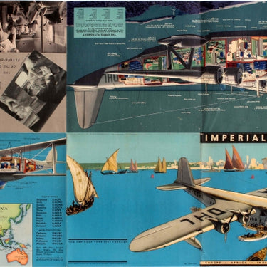 Imperial Airways Cut-Away Aircraft Brochure