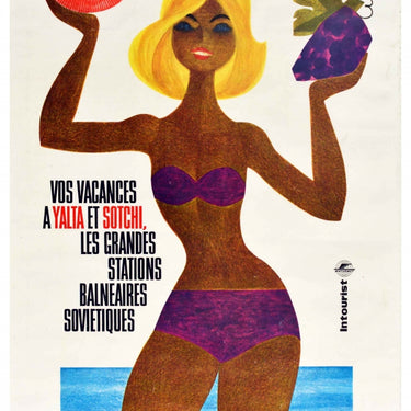 Yalta And Sochi USSR Seaside Resorts Intourist