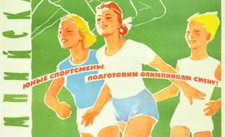 Vintage posters capture a century of Olympic Games