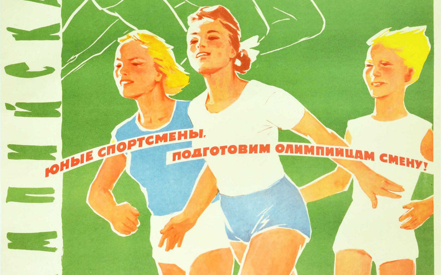 Vintage posters capture a century of Olympic Games