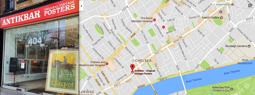 AntikBar Gallery, 404 King's Road, Chelsea, London SW10 0LJ