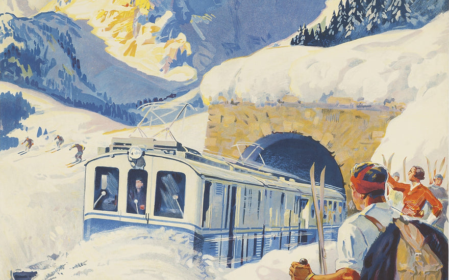 The Ski Sale including a Private Collection of Swiss Posters