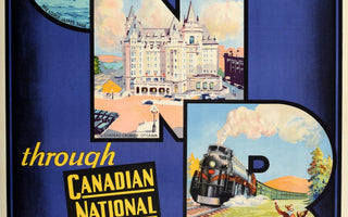 AntikBar Auction featuring Collection of Railway Posters