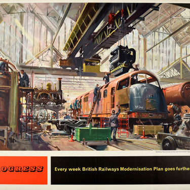 Progress Modernisation Plan British Railways Cuneo