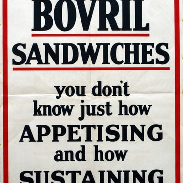 Bovril Sandwiches Poster