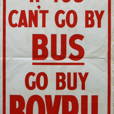 Go Buy Bovril Poster