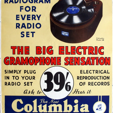 Columbia Electric Record Player, Model 228