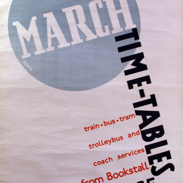 LT London Transport - March Timetables