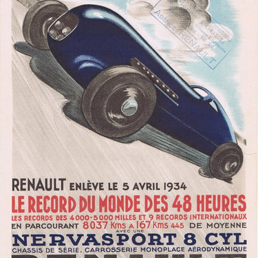 Renault 1934 Aerodynamisme