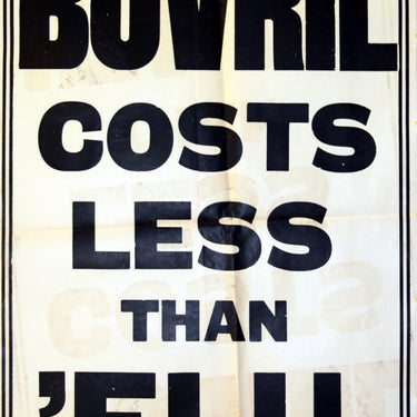 Bovril Costs Less Than Flu