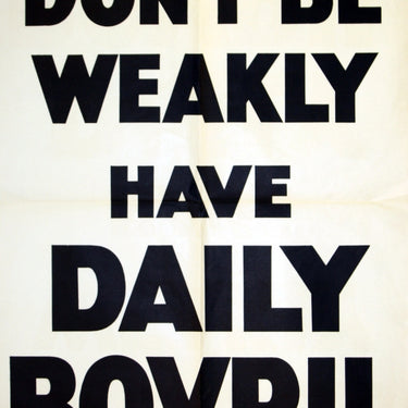 Bovril: Don't Be Weakly