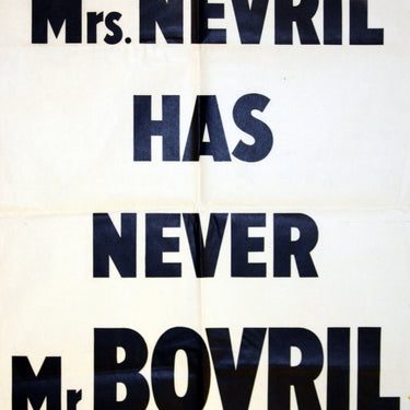 Bovril: Mrs Nevril Has Never Mr Bovril