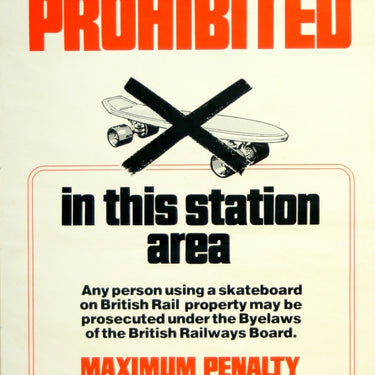 Skateboards Prohibited