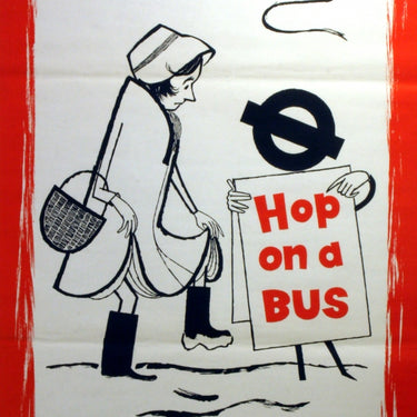 LT London Transport: Hop on a Bus - snow