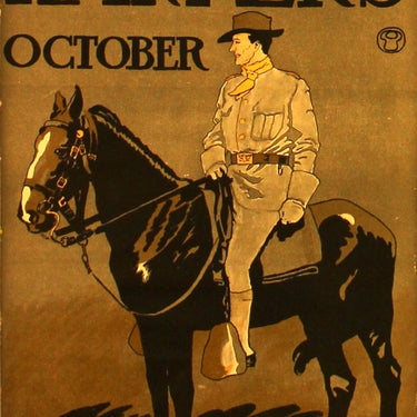 Harper's October - cavalry trooper