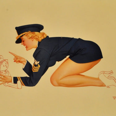 Pin Up - George Petty Air Force WW2