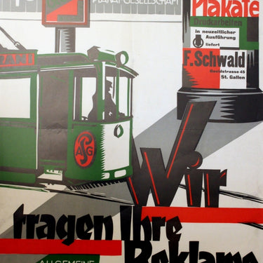 F Schwald Poster Printers Modernist