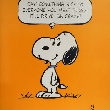 Snoopy - Say Something Nice