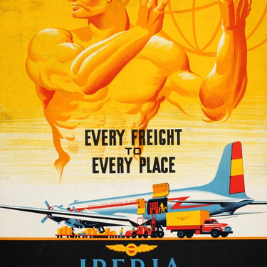 Iberia Airline Freight Constellation