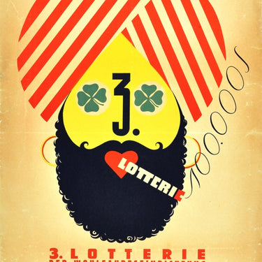 Lottery Vienna 1954 Sikh Shamrock