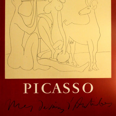 Picasso Mes Dessines d'Antibes Mourlot