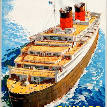 Cunard White Star Queen Mary Queen Elizabeth Ships