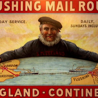 Flushing Mail Route England Continent