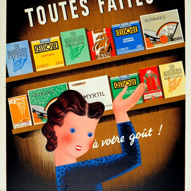 French Cigarettes Gauloises Gitanes