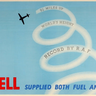 Shell World Height Record by RAF Art Deco