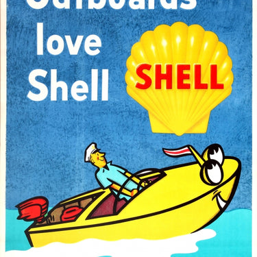 Shell Oil Boat