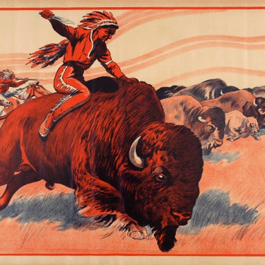 Buffalo Hunt American Indian