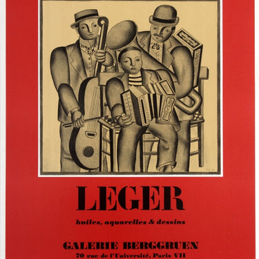 Fernand Leger Galerie Berggruen 1975