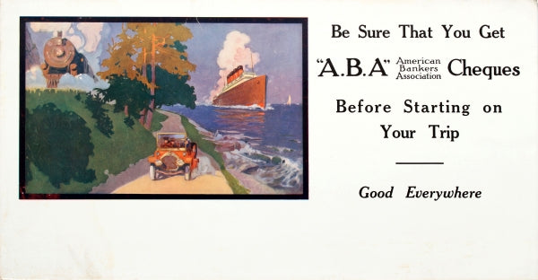 Coin Label Aba American Bankers Association ABA Cheques – AntikBar