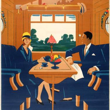 PLM London Pullman Railway Art Deco