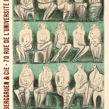 Henry Moore Exhibition Paris Mourlot