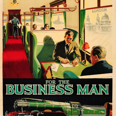 Business Man Great Northern Railway