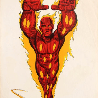 Superheroes Human Torch Marvel