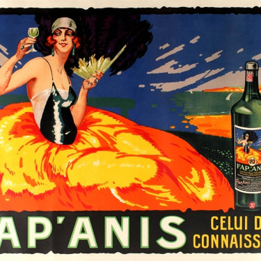 Fap Anis Alcohol Art Deco