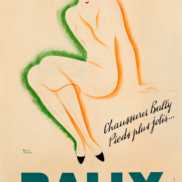 Bally Shoes Pieds Jolis Art Deco