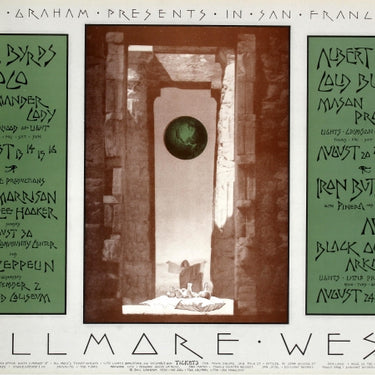 Fillmore West Led Zeppelin Van Morrison The Byrds 1970