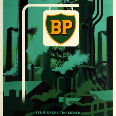 BP British Petroleum Kerosene Fuel Oil