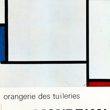 Mondrian Exhibition Paris 1969 Modernism