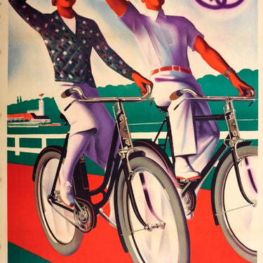 Automoto Bicycles Art Deco Tennis