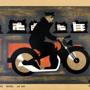 Royal Mail A.D. 1935 Motorcycle GPO Art Deco