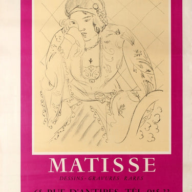 Matisse Exhibition Cannes 1955 Mourlot